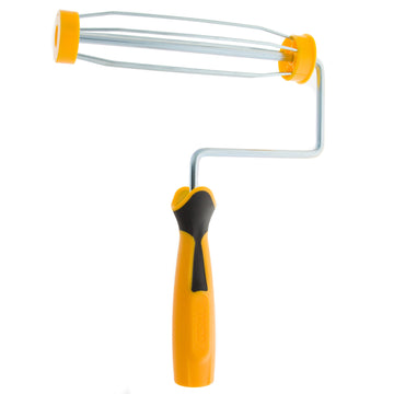 Coral Easy Coater Paint Roller Frame with a Soft Grip Handle and Cage Design 9 inch 1.75